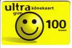 ESTONIA " Tele2 - Ultra 100 " Mobile Call Card (plastic) - Estonie