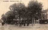 92 LA GARENNE COLOMBES Rond Point Du Centre, Animée, Ed PF 1, 1917 - La Garenne Colombes