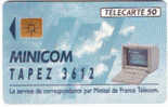 TELECARTE F274 SO6 04/1992 MINICOM 1 50U -*- - Verzamelingen