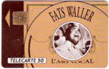 TELECARTE F233 SO3 02/1992 FATS WALLER 50U  -*- - Sammlungen