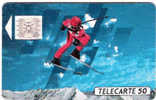 TELECARTE F132 SC4 12/1990 SKIEUR 1 50U -*- - Sammlungen