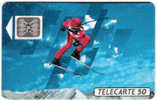 TELECARTE F132 SC5 12/1990 SKIEUR 1 50U - Collections