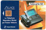 TELECARTE F569 SO3 07/1995 SILLAGE  50U * - Colecciones