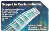 TELECARTE ITALIE 31.12.1993  - SCOPRI LA CARTA INFINITA LIRE 10000 - Colecciones
