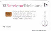 TELECARTE ALLEMANDE TELEKOM OSD P22 10/1991 12DM ALLE WOLLEN IHR GELD - Sammlungen