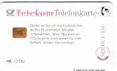 TELECARTE ALLEMANDE TELEKOM OSD P22 10/1991 12DM ALLE WOLLEN IHR GELD - Colecciones