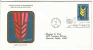 GOOD POSTAL COVER / FDC - UNITED NATIONS - WORLD FOOD COUNCIL 1976 (1) - Autres & Non Classés