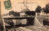 92 LA GARENNE COLOMBES LES VALLEES Pont De La Puce, Passage De Train Vapeur, Ed PF 14, 1917 - La Garenne Colombes