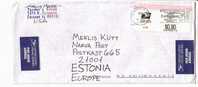 GOOD POSTAL COVER : USA ( Chicago IL ) - ESTONIA 2004 - Postage Paid 0.80$ - Lettres & Documents