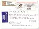 GOOD POSTAL COVER : USA ( Liverpool NY ) - ESTONIA 2005 - Postage Paid 0,80$ - Covers & Documents