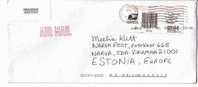 GOOD POSTAL COVER : USA ( Rainier WA ) - ESTONIA 2006 - Postage Paid 0,84$ - Lettres & Documents