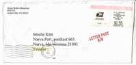 GOOD POSTAL COVER : USA ( Snohomish WA ) - ESTONIA 2004 - Postage Paid 1,55$ - Storia Postale