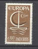 Andorre   178  * *  TB    Europa 1966 - 1966