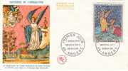 FDC France 1965 (No. Y&T 1458) L´Apocalypse - 1960-1969