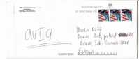 GOOD POSTAL COVER USA ( Boston ) - ESTONIA 2005 - Good Stamped : Flags - Covers & Documents
