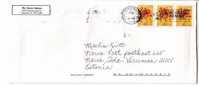 GOOD POSTAL COVER USA ( Fort Worth ) - ESTONIA 2005 - Good Stamped : Flowers - Love - Briefe U. Dokumente