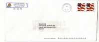 GOOD POSTAL COVER USA ( Fresno ) - ESTONIA 2005 - Good Stamped : Flags - Cartas & Documentos