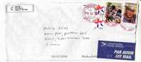 GOOD POSTAL COVER USA ( Orlando ) - ESTONIA 2004 - Good Stamped : Disney / John Wayne - Brieven En Documenten