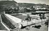 26 NYONS LA PISCINE ANNEES 50 SM DENTELEE FORMAT CPA N°8 - Nyons