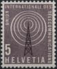 SUISSE Service 393 ** MNH Mat D´émetteur UIT Antenne Antenna Télécom - Officials