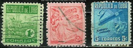 CUBA..1948..Michel # 226-228...used. - Gebruikt