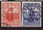 L4498 - DANEMARK DENMARK Yv N°360/61 - Usado