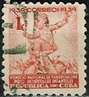 CUBA..1939..Michel # 2...used...Zwangszuschlagsmarken. - Usados