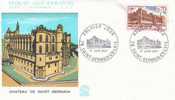 France FDC 1967 (No. Y&T 1501) Château De St.Germain - 1960-1969