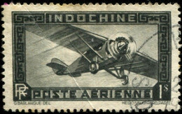 Pays : 234 (Indochine : Col. Franç.) Yvert Et Tellier N° : Aé  11 (o) - Airmail