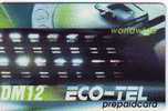 - ECO-TEL Prepaidcard 12DM ETAT COURANT - [2] Prepaid