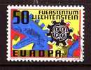 Liechtenstein Mi 474 Europa 1967 - Oblitérés