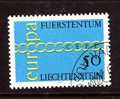 Liechtenstein Mi 545 Europa 1971 - Used Stamps