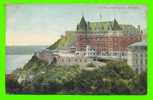 QUÉBEC - LE CHÂTEAU FRONTENAC - CARTE A VOYAGÉE EN 1907 - MONTREAL IMPORT CO - - Québec - Château Frontenac