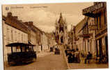 2070 - BONSECOURS -  Grand' Rue Et L' Eglise " Tram" "voitures" - Peruwelz