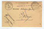 Carte De Service En Franchise COUVIN à MARIEMBOURG  1938  --  3/824 - Franchise