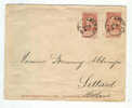 Entier Enveloppe Fine Barbe 10 C + 10 C TARIF PREFERENTIEL ANVERS Vers NL 1895  --   3/875 - Briefe