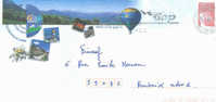 MONGOLFIERE PRET A POSTER FRANCE 2002 GAP VILLE DES ALPES DE L ANNEE - Fesselballons