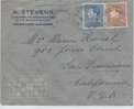 Belgique-Belgie Hoboken PA 1952 V.San Francisco (USA) TP Poortman            589 - Lettres & Documents