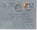 Belgique-Belgie Antwerpen/Anvers 1952 PA V.San Francisco (USA)TP Poortman 590 - Lettres & Documents