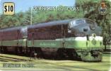 USA $10 BEAUTIFUL  COLOURFUL DIESEL TRAIN TRAINS NORTHERN  PACIFIC READ DESCRIPTION !! - Andere & Zonder Classificatie