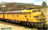 USA $10 BEAUTIFUL COLOURFUL DIESEL TRAIN TRAINS UNION  PACIFIC READ DESCRIPTION !! - Other & Unclassified