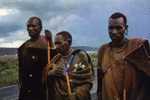 KENYA ELEVEURS DE BETAIL GUERRIERS MASSAI PUB COQUELUSEDAL 1966 DENTELEE - Kenia