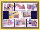 Vatican 1986  Poste Aerienne 75 / 82 Serie Compl. Neuve. X X Voyages Du Pape - Airmail