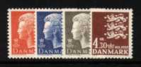 DANIMARCA - ORDINARIA , SERIE 703/706  *** - Unused Stamps