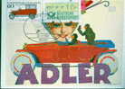 AUTOMOBILE CARTE SOUVENIR ALLEMAGNE 1982 TOUTES DIFFERENTES ADLER - Cars