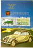 AUTOMOBILE CARTE SOUVENIR ALLEMAGNE 1982 TOUTES DIFFERENTES WANDERER - Cars