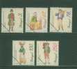 SPE0062 Specimen Vieux Metiers Banquier Vendeuse Chataigne Tissus Moules Eau 2094 à 2098 Portugal 1996 Neuf ** - Unused Stamps