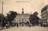 93 PANTIN Hotel De Ville, Mairie, Animée, Ed ?, 1918 - Pantin