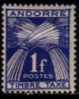 ANDORRA-FRENCH   Scott   #  J 33* F-VF MINT LH - Unused Stamps