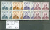 LUXEMBOURG  No Michel 501-504  Bloc De4   ** ( Sans Charnière )  Cote: 180 € - Unused Stamps